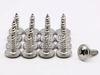 Саморез Нержавеющий 4,2х13 мм AРT 9999 А2 с прессшайбой (клоп), 50 шт.